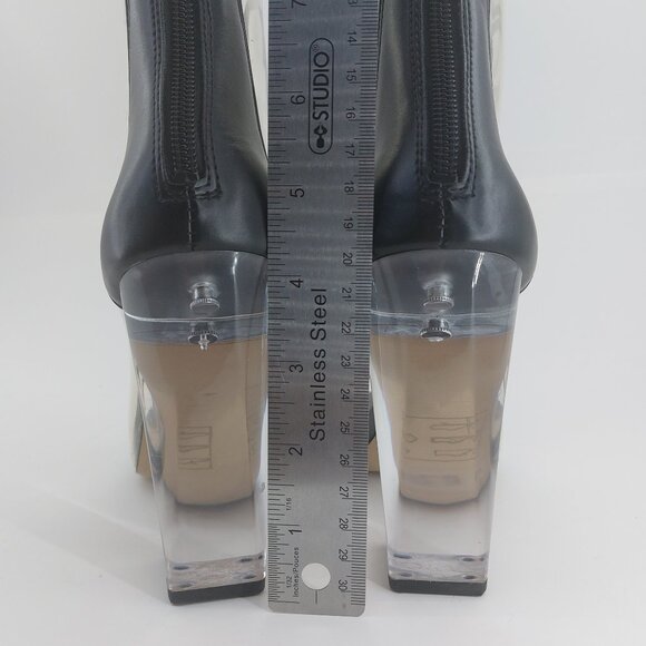 ALDO "DO YA THING" Clear Booties - Picture 7 of 10